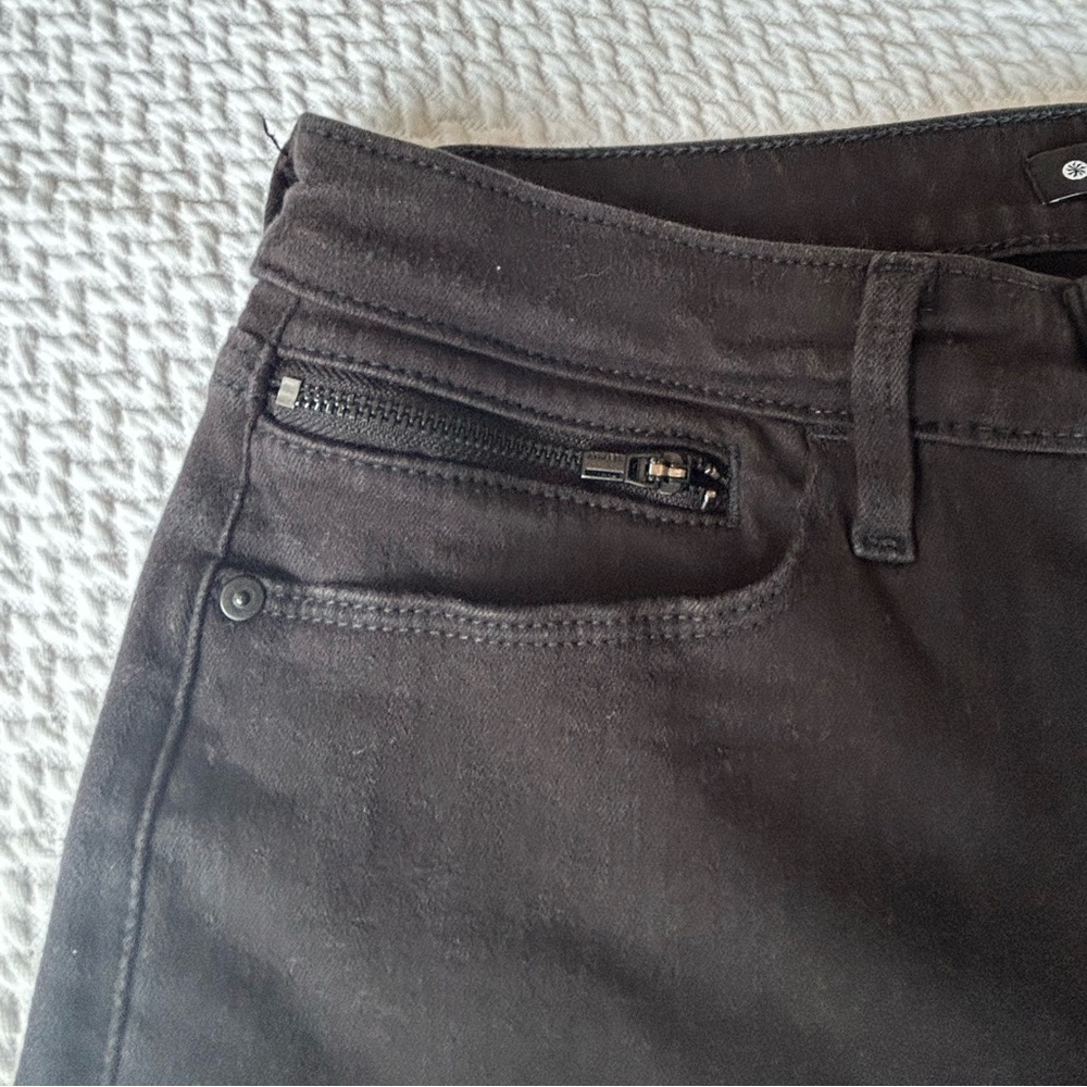 Athleta Black Stretch Jeans Like New Size 6 - Picture 6 of 6